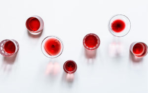 Gläser Rotwein