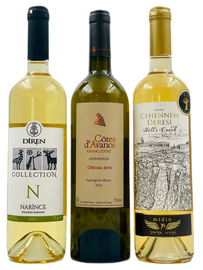 Weinpaket "Türkische Weinreise – Weiß" - MineDineWine 