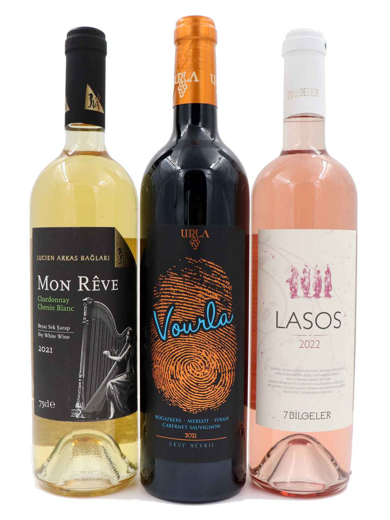 Weinpaket - Türkische Weinreise - Rot - Weiß - Rosé