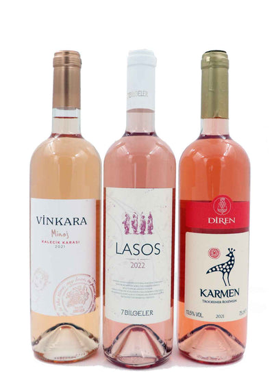 Weinpaket „Türkische Weinreise – Rosé“ - MineDineWine 